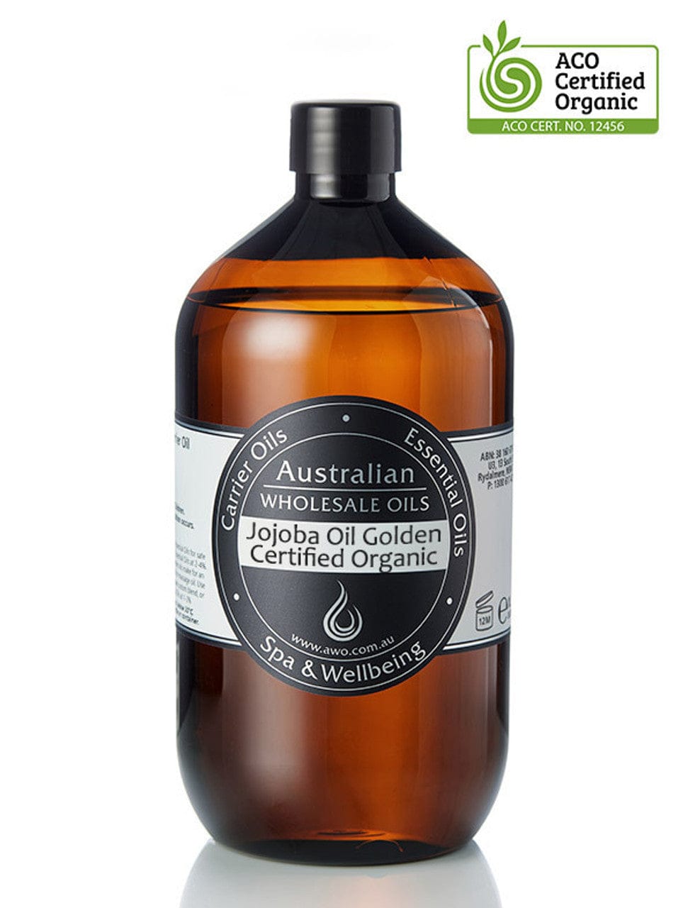 Certified Organic Golden Jojoba Oil