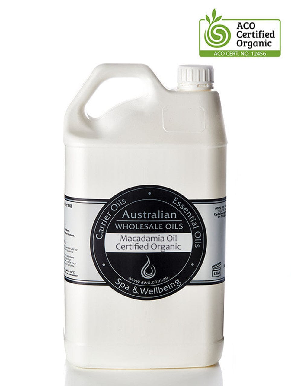 Certified Organic Macadamia Oil for Nourished Skin