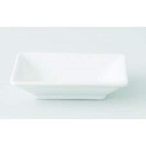 Tomkin Australia Crockery 100X65mm / White Chelsea Sauce Dish 100X65mm