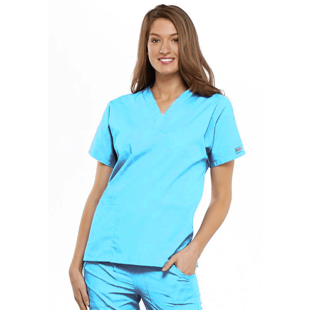 Cherokee 4700 Mali-Blu Scrubs Top Traditional Classic