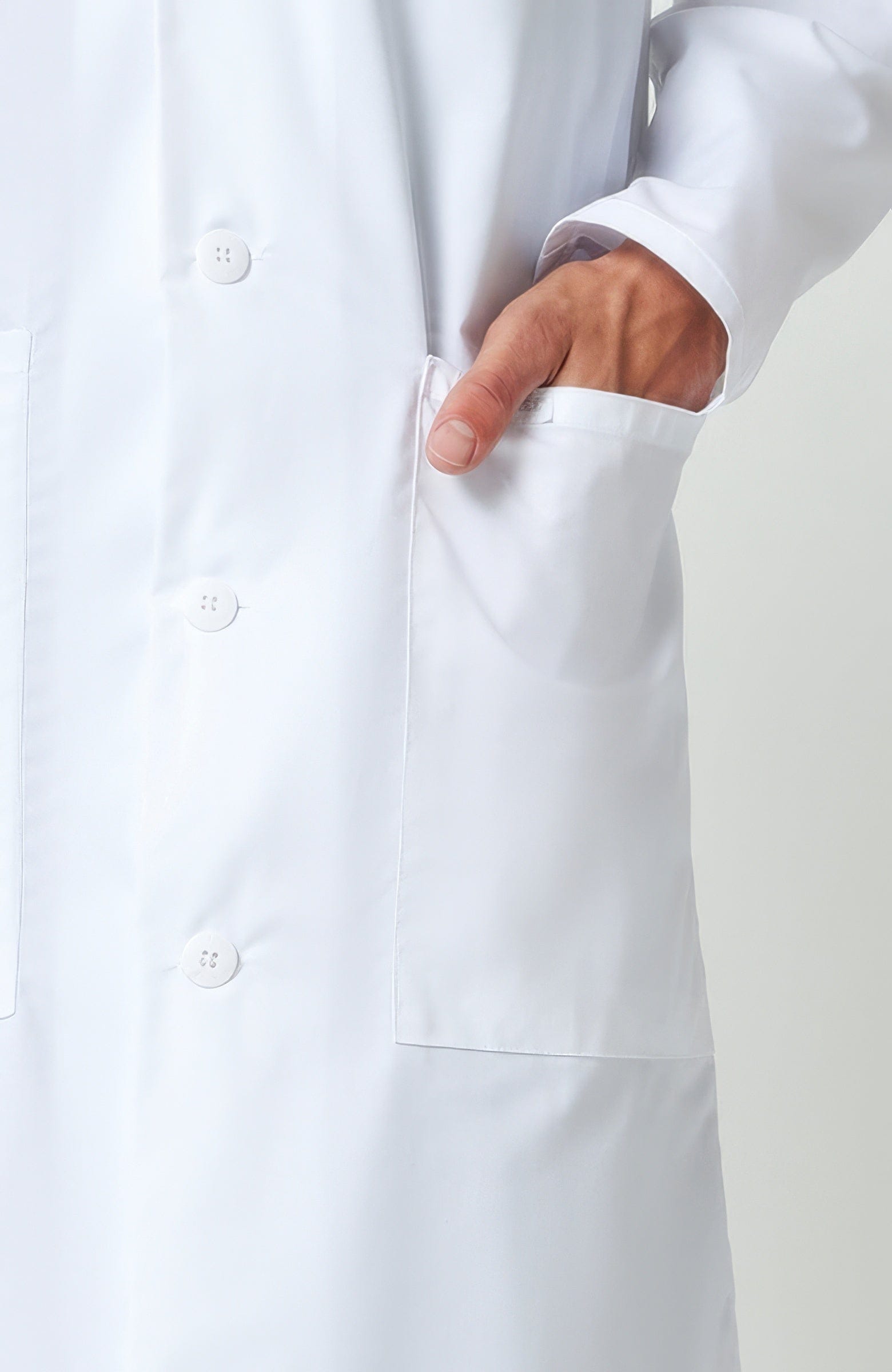 Cherokee CK412 White XL - Project Lab Mens 38 Lab Coat - WHT