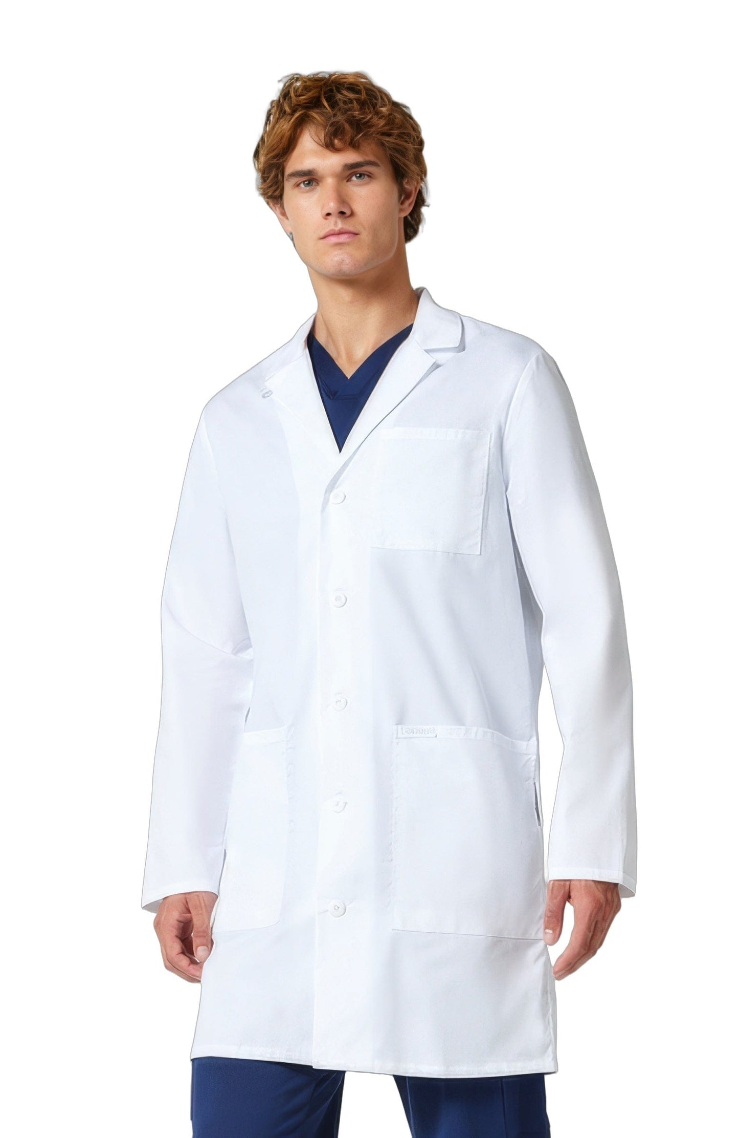 Cherokee CK412 White XL - Project Lab Mens 38 Lab Coat - WHT
