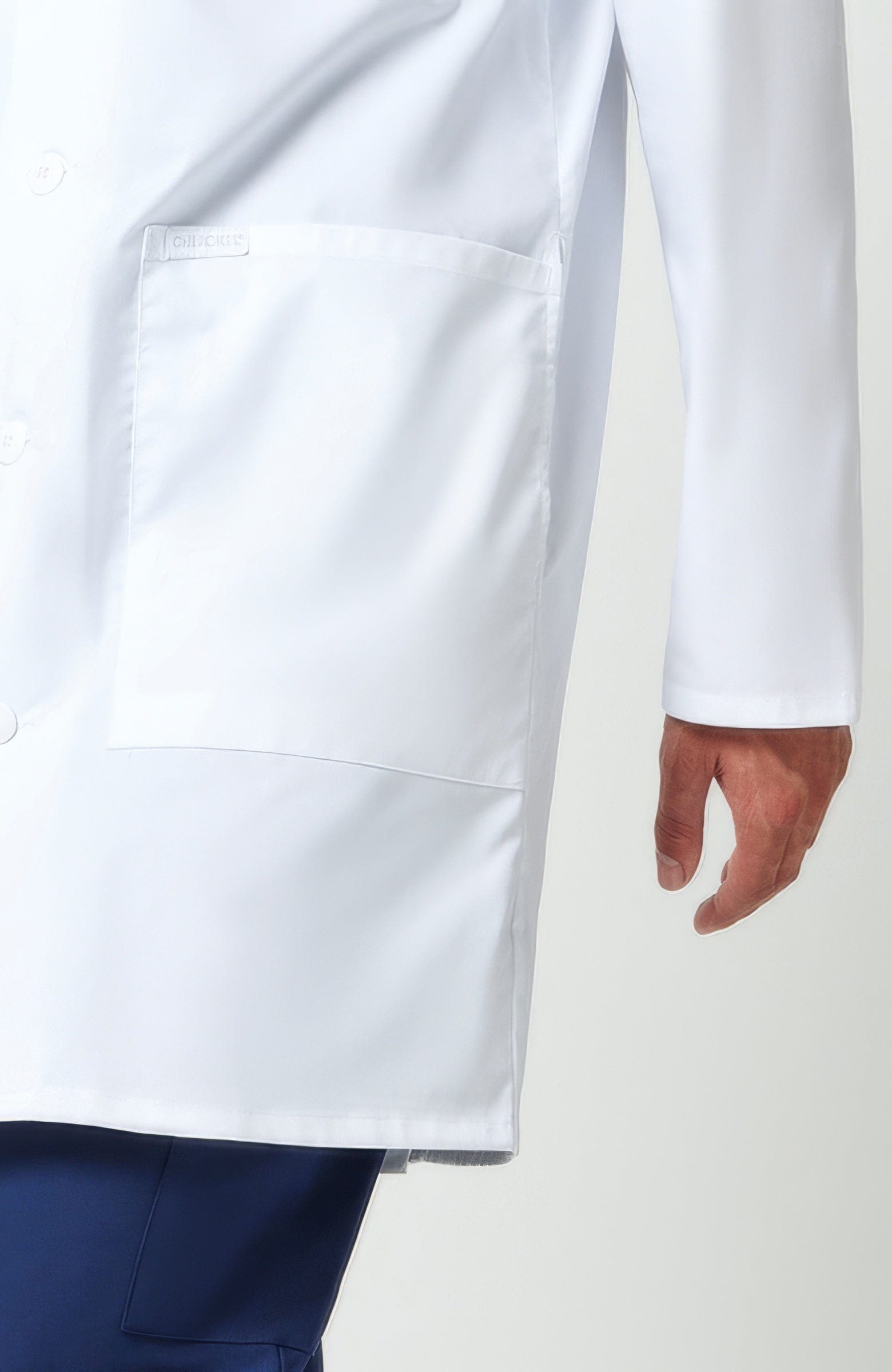 Cherokee CK412 White XL - Project Lab Mens 38 Lab Coat - WHT
