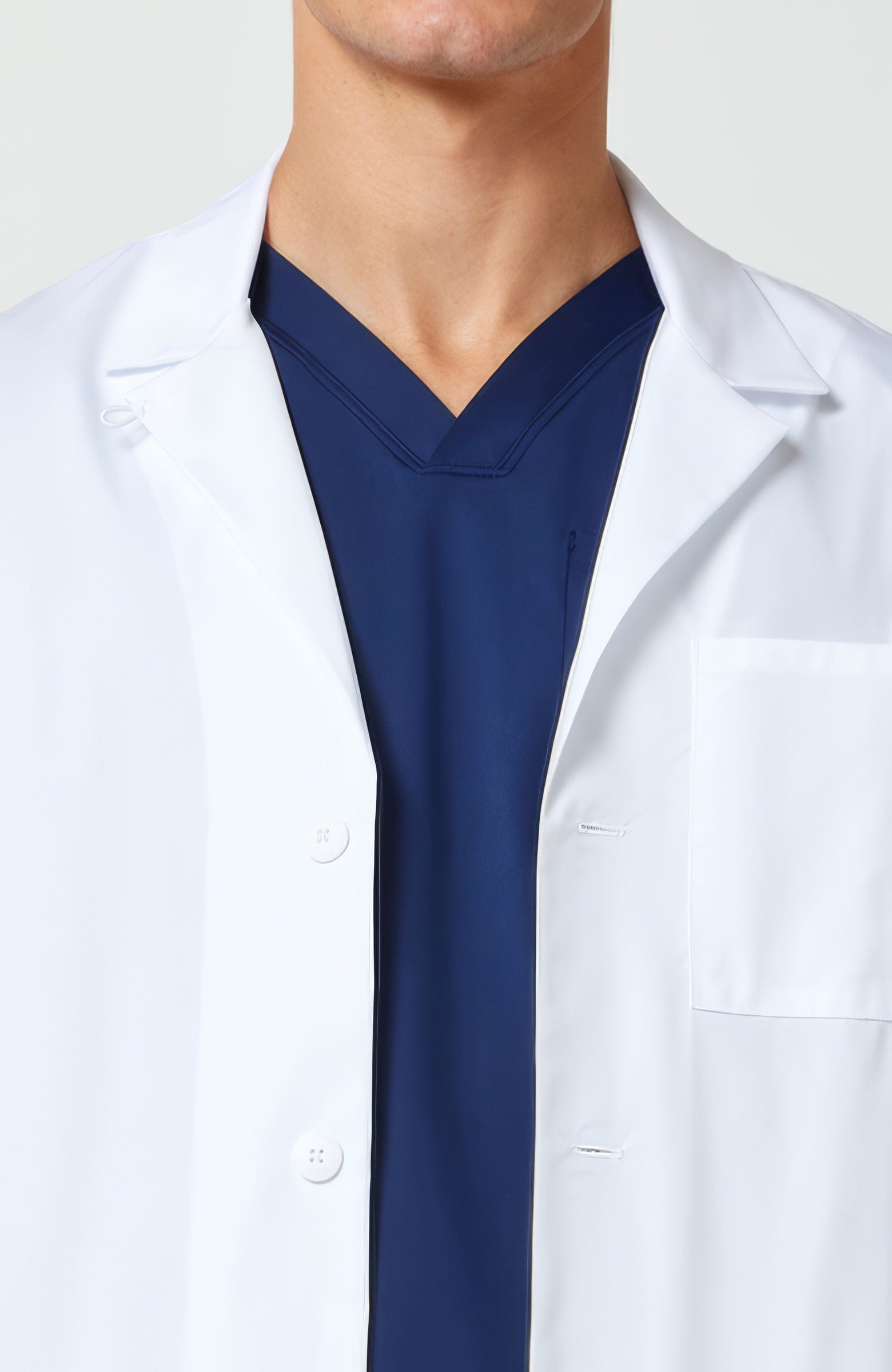 Cherokee CK412 White XL - Project Lab Mens 38 Lab Coat - WHT