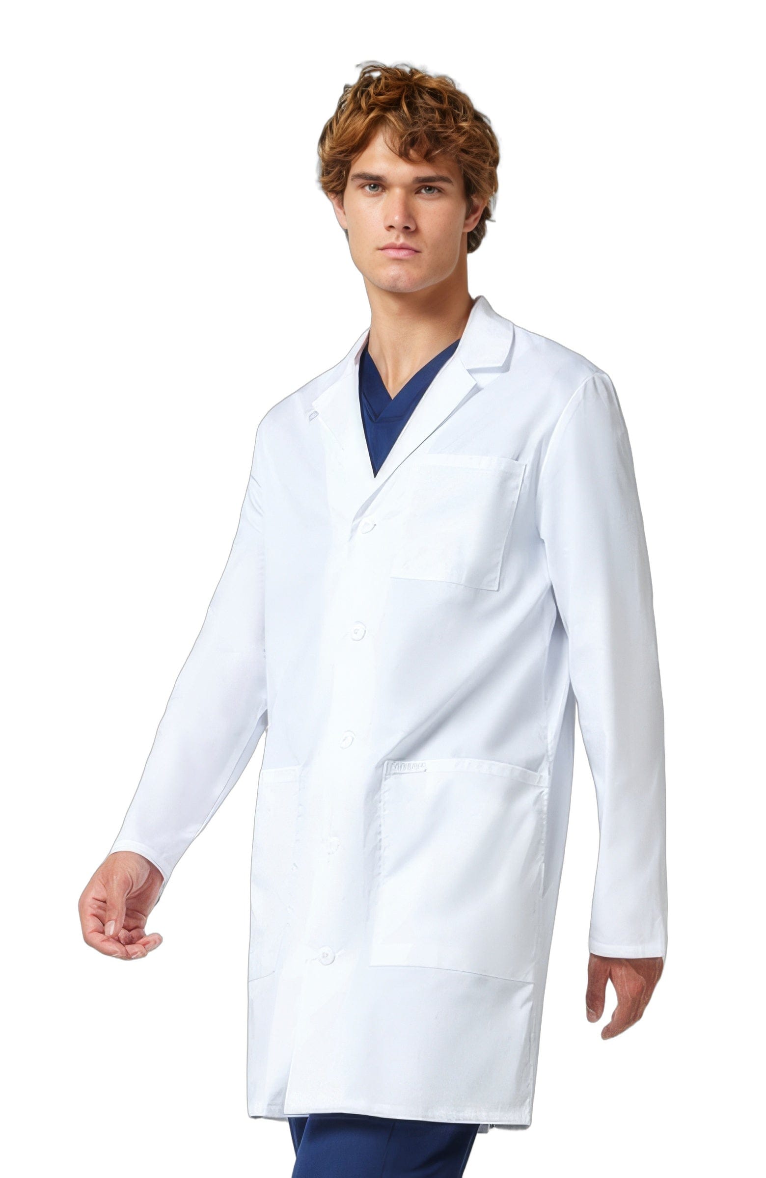 Cherokee CK412 White XL - Project Lab Mens 38 Lab Coat - WHT