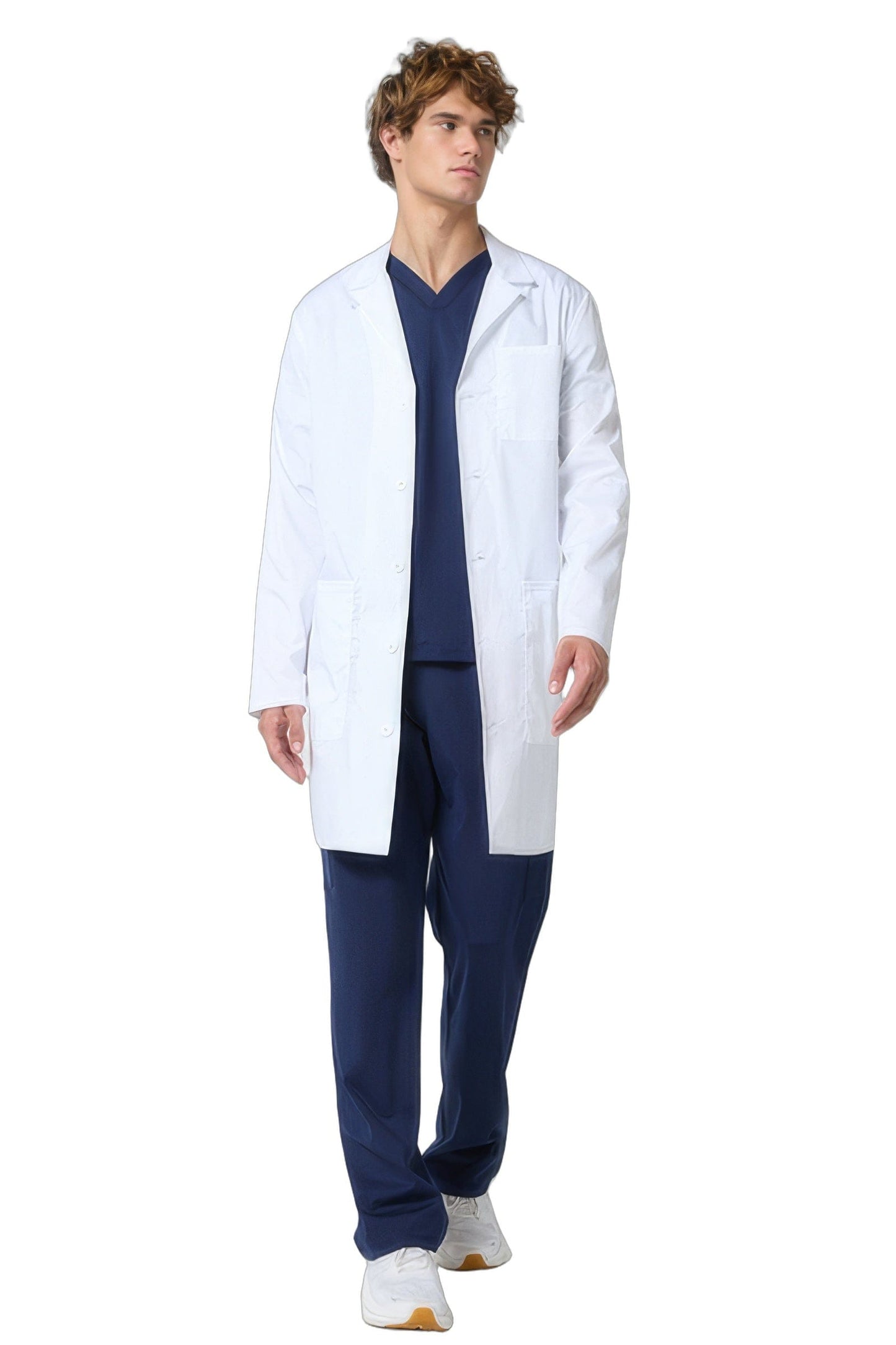 Cherokee CK412 White XL - Project Lab Mens 38 Lab Coat - WHT