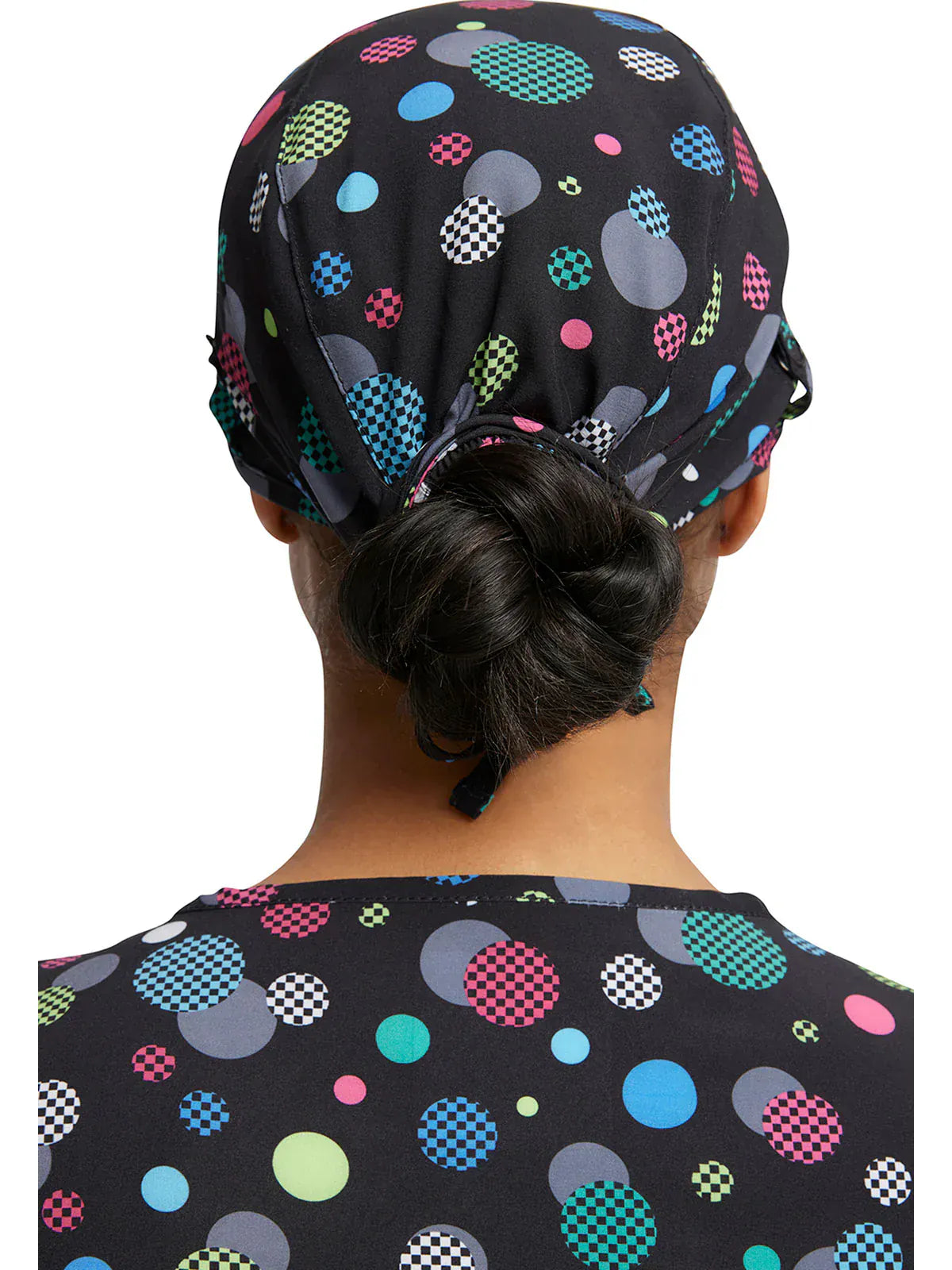 Cherokee CK513 Unisex Print Scrub Hat Crazy For Confetti