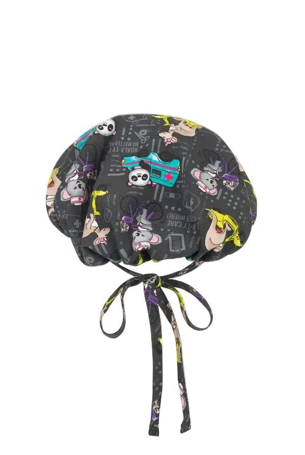 Cherokee CK514 Unisex Bouffant Scrubs Hat Unisex Hat On The Go Care