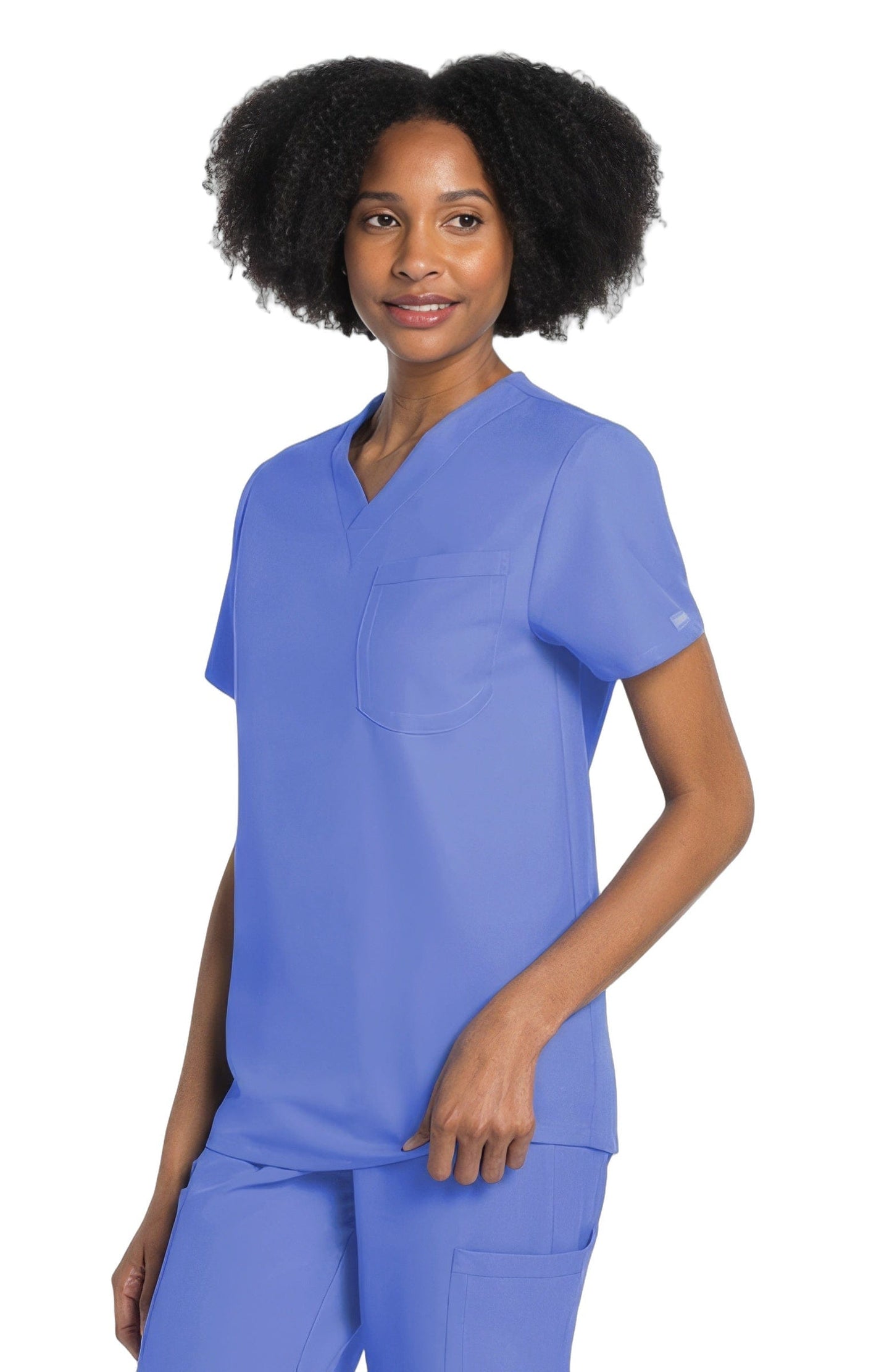 Cherokee CK778A Unisex V-Neck Top Unisex Top Ciel M - CIE