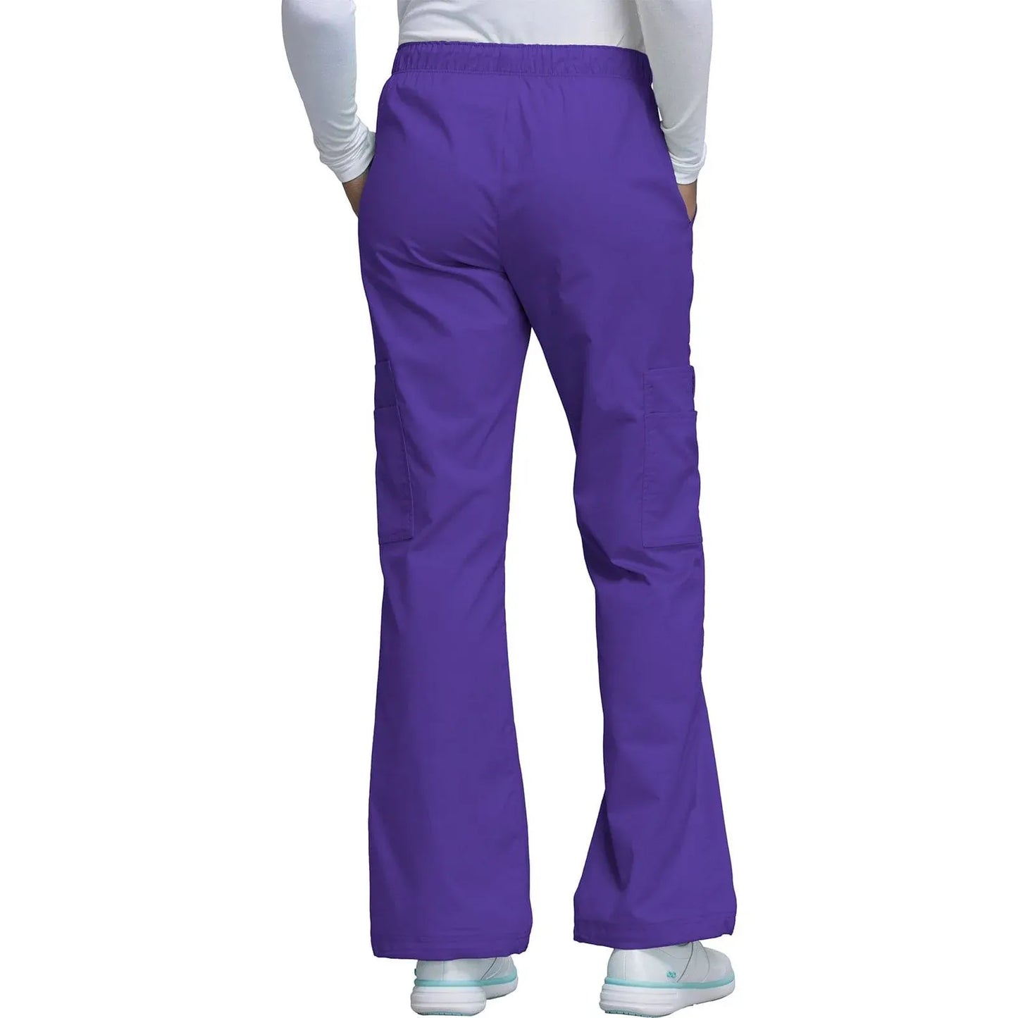 Cherokee Scrubs Pants Cherokee Workwear Core Stretch 4005 Scrubs Pants Womens Grape