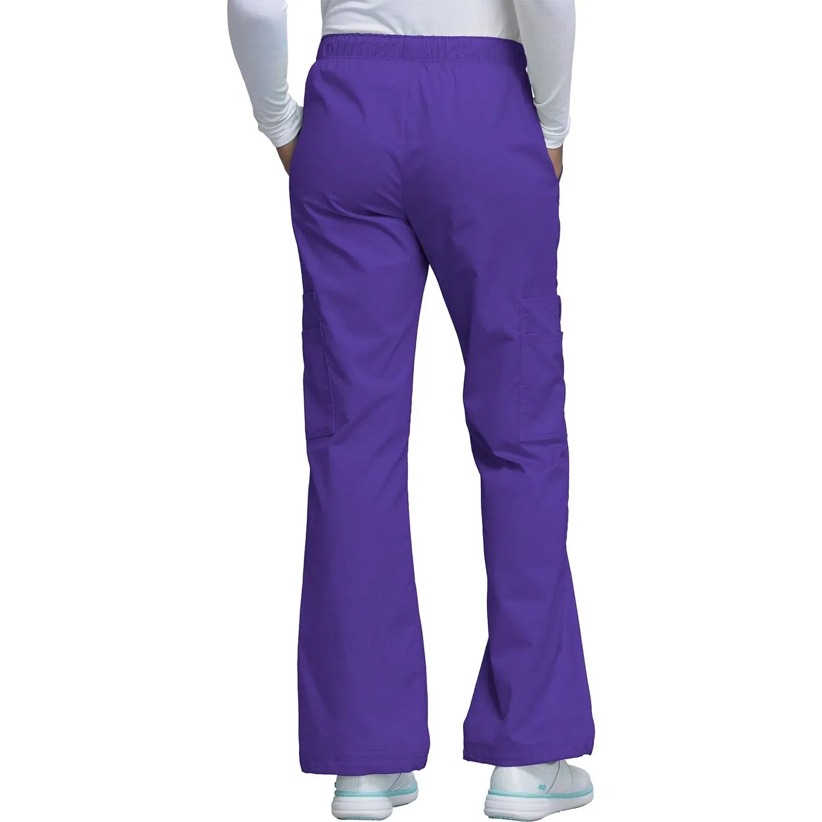 Cherokee Scrubs Pants Cherokee Workwear Core Stretch 4005 Scrubs Pants Womens Grape