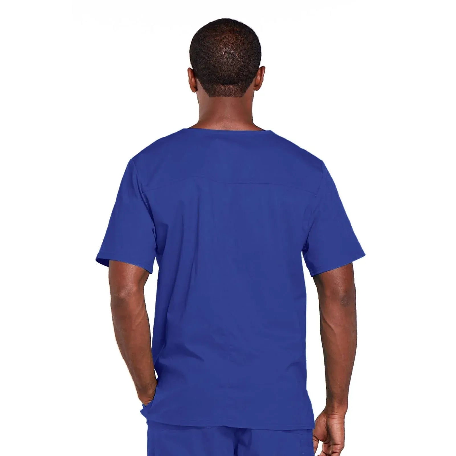 Cherokee Scrubs Top Cherokee Core Stretch 4725 Scrubs Top Unisex V-Neck Galaxy Blue