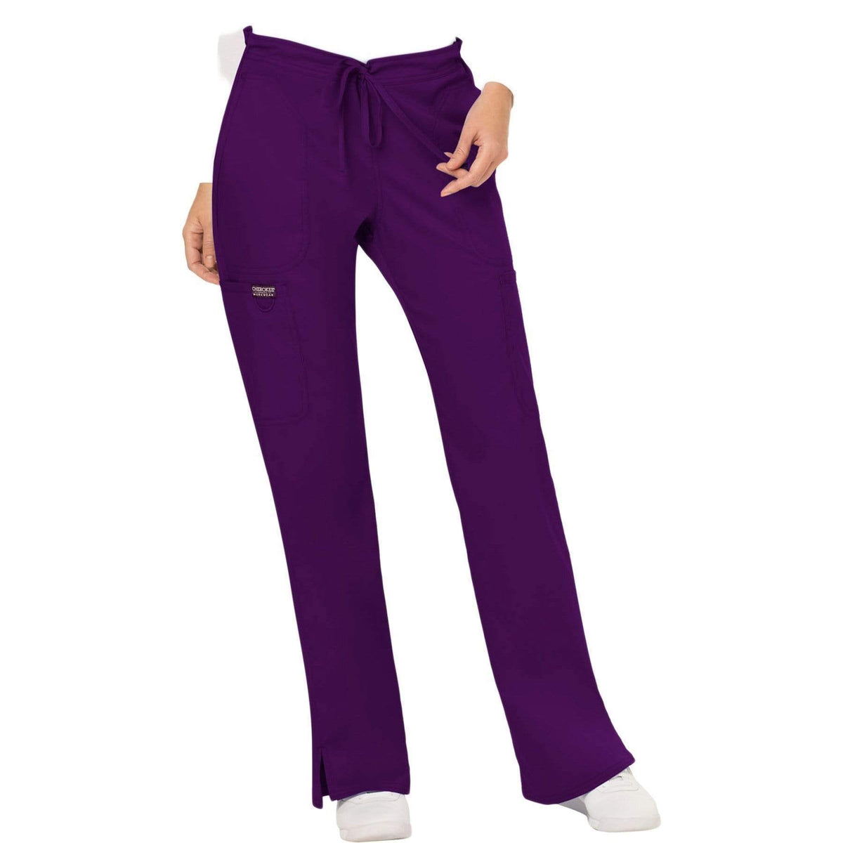 Cherokee Core Stretch Scrubs Pants Unisex Grape 2