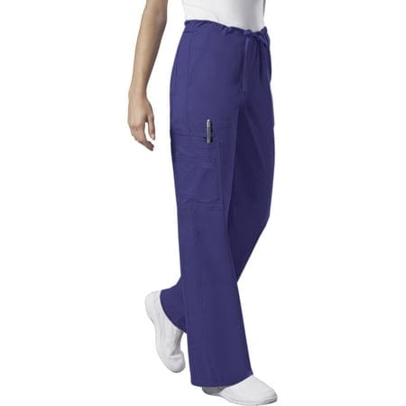 Cherokee Core Stretch Scrubs Pants Unisex Grape 2