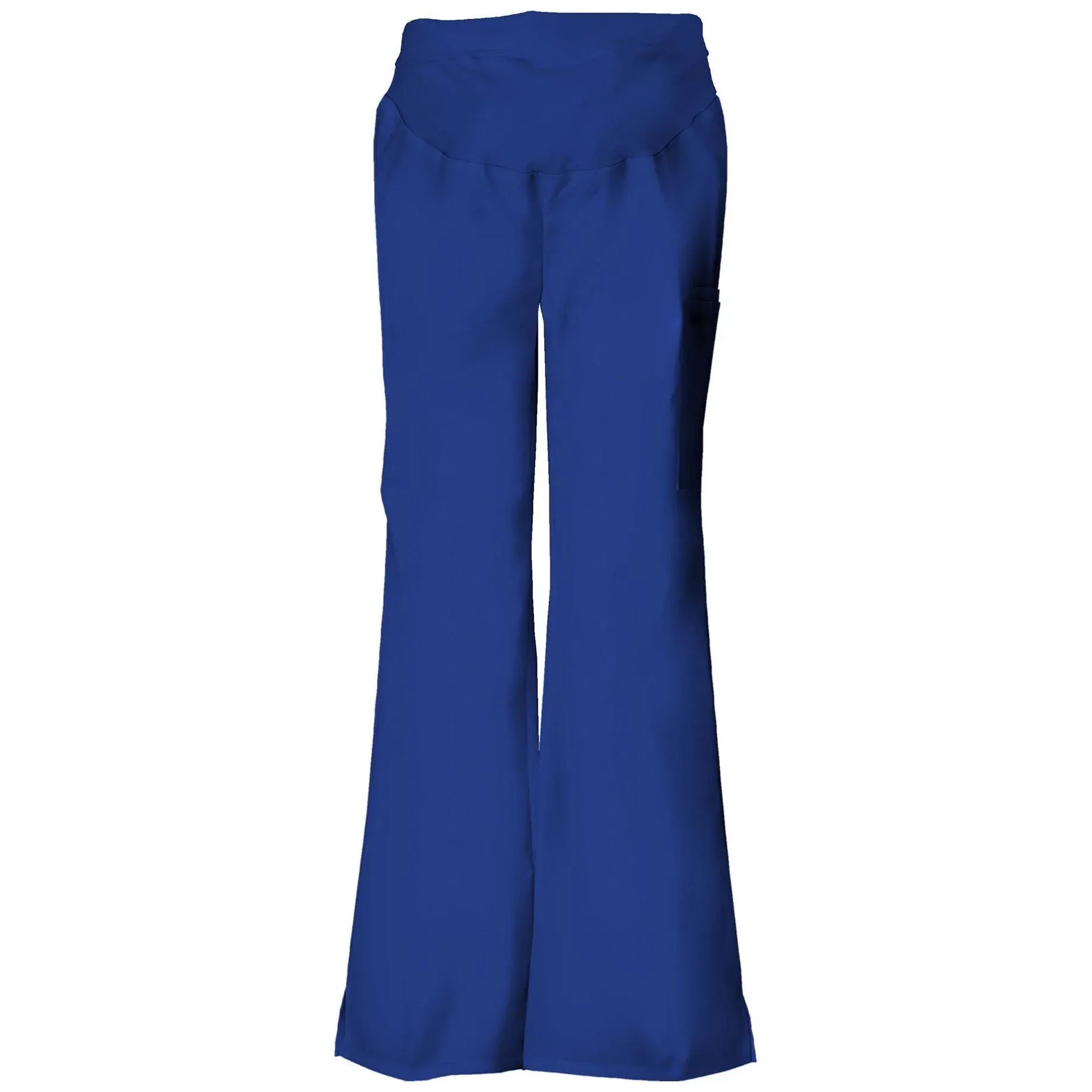 Cherokee Scrubs Pants XL / Regular Length Cherokee Flexibles 2092 Scrubs Pants Maternity Knit Waist Pull-On Galaxy Blue