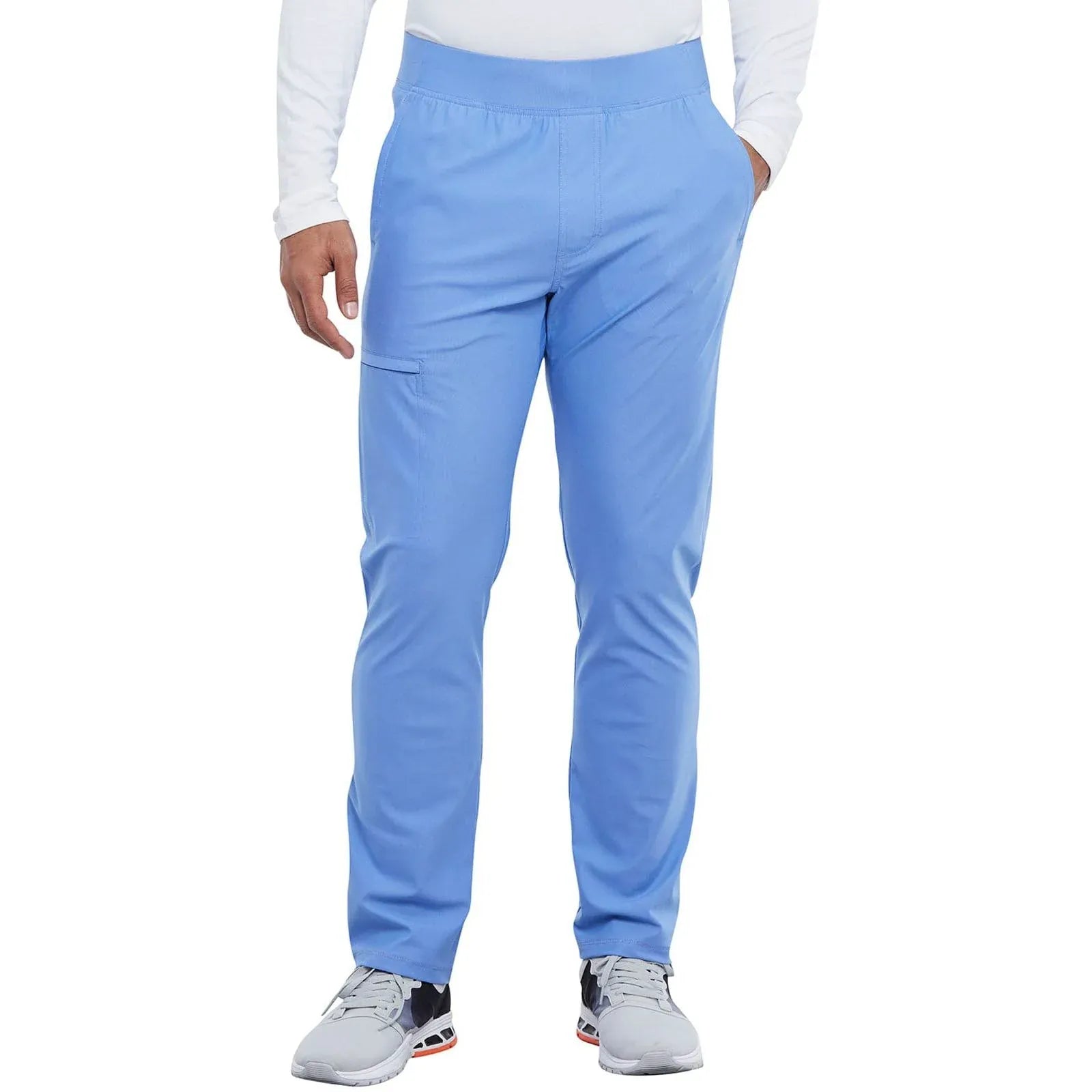 Cherokee Scrubs Pants Cherokee Form CK185 Scrubs Pant Men Ciel Blue