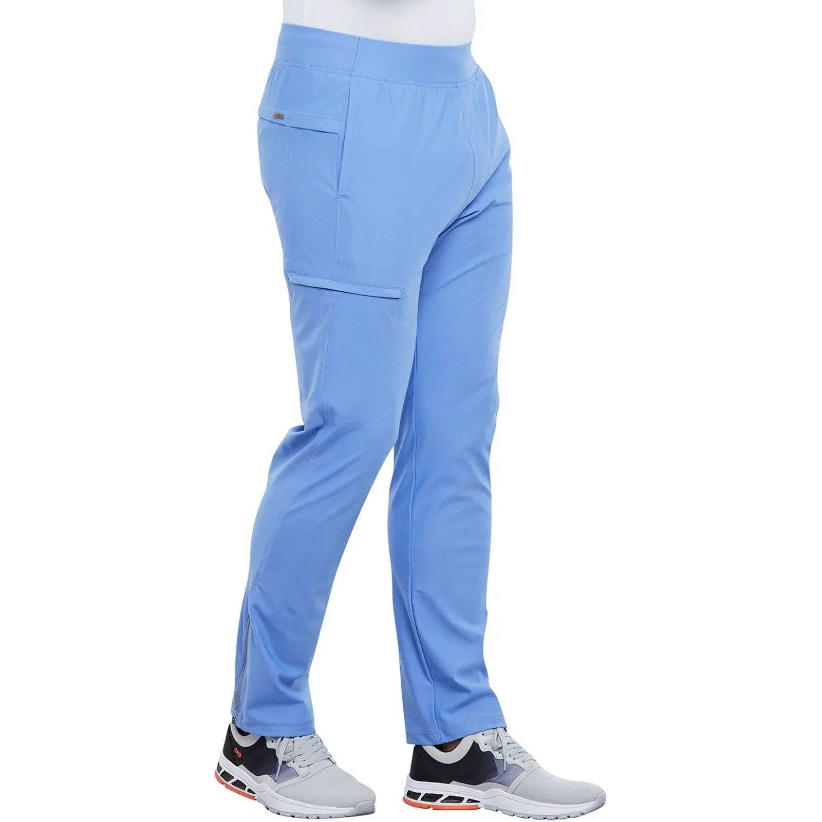 Cherokee Scrubs Pants Cherokee Form CK185 Scrubs Pant Men Ciel Blue