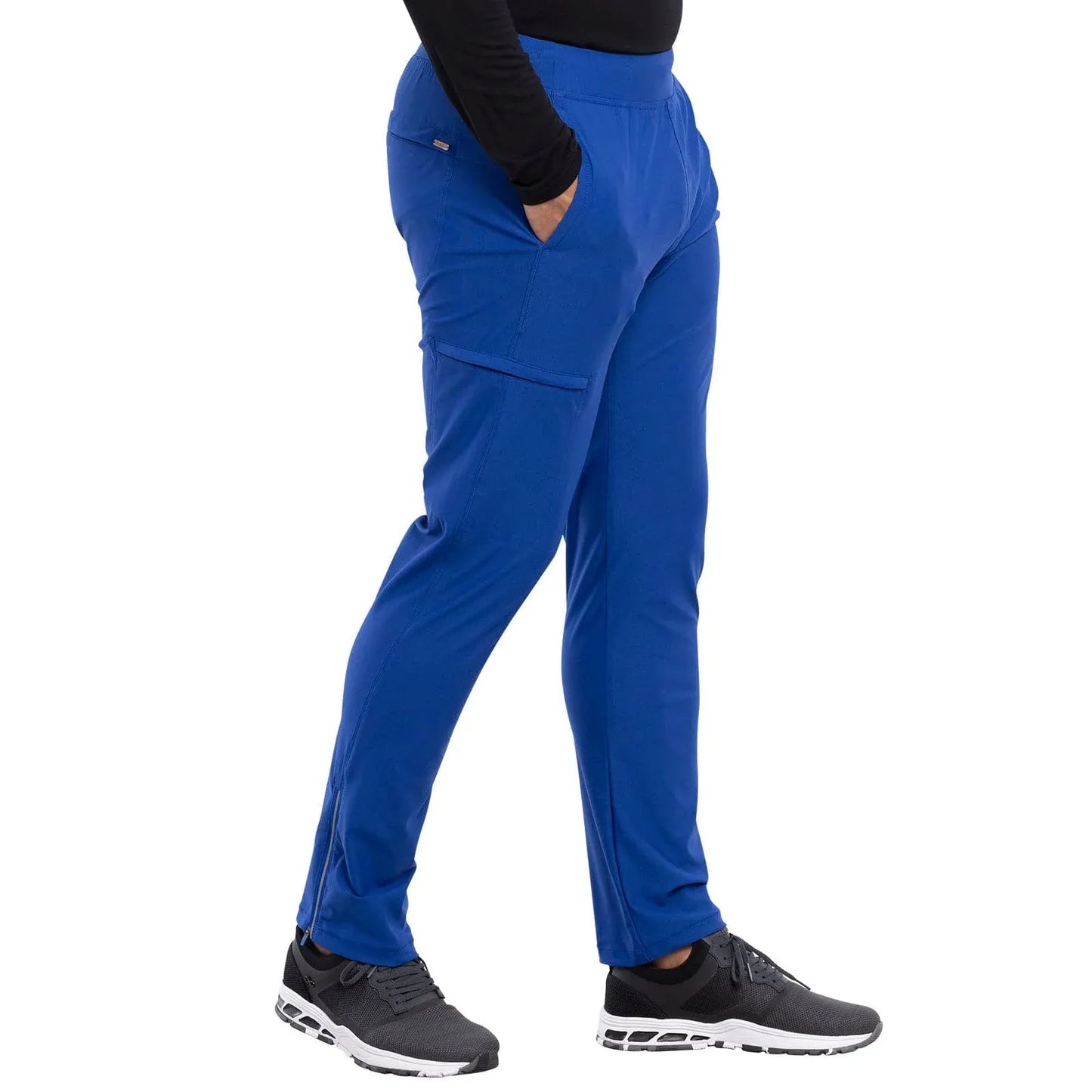 Cherokee Scrubs Pants Cherokee Form CK185 Scrubs Pant Men Galaxy Blue