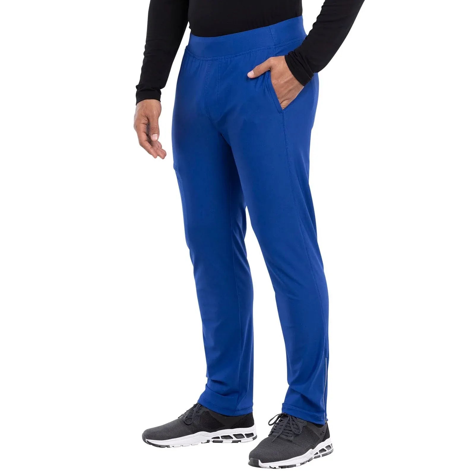 Cherokee Scrubs Pants Cherokee Form CK185 Scrubs Pant Men Galaxy Blue