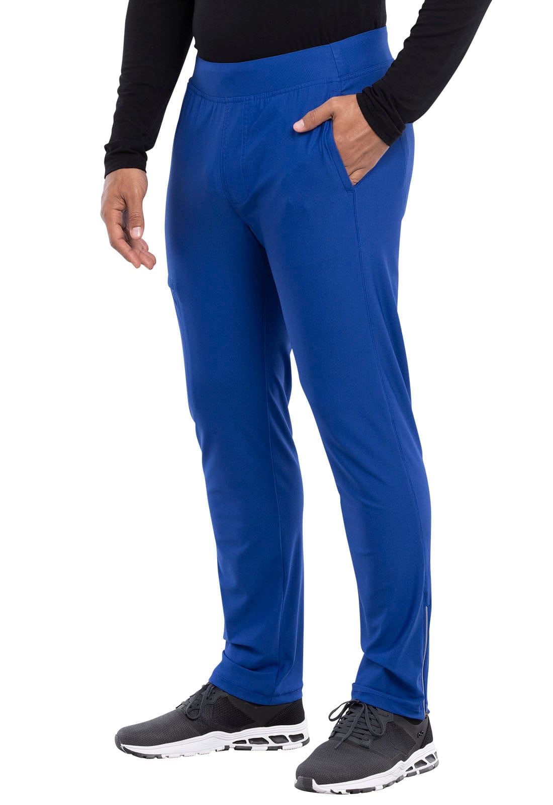 Cherokee Scrubs Pants Cherokee Form CK185 Scrubs Pant Men Galaxy Blue