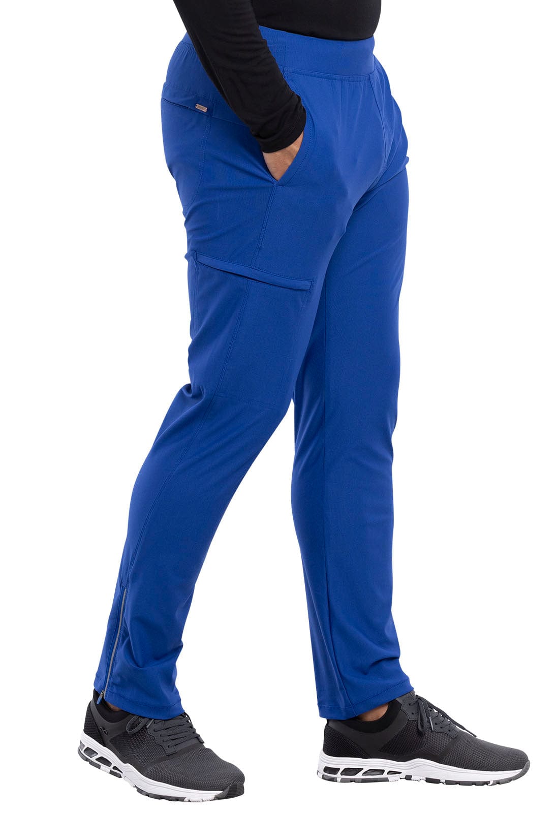 Cherokee Scrubs Pants Cherokee Form CK185 Scrubs Pant Men Galaxy Blue