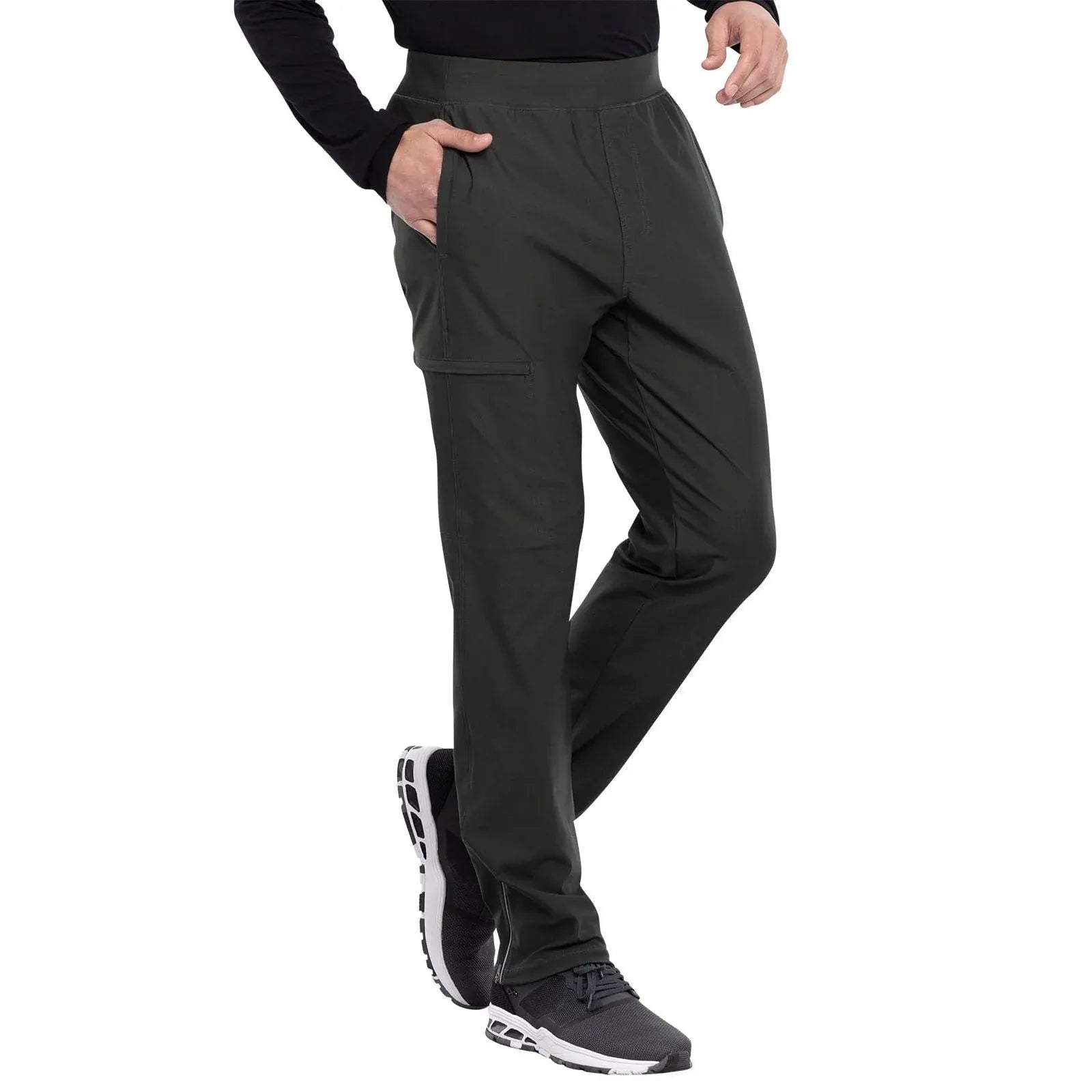 Cherokee Scrubs Pants Cherokee Form CK185 Scrubs Pant Men Olive Branch