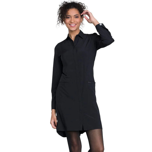 Cherokee Lab Coats S Cherokee Infinity 1401A Lab Coat Women's 40" Black