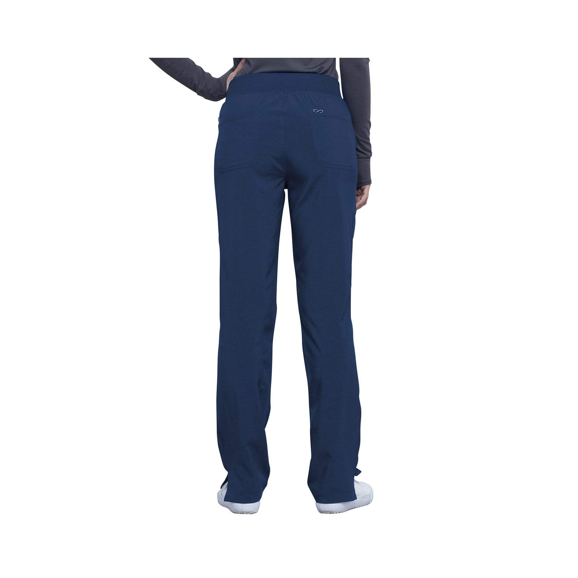Cherokee Scrubs Pants Cherokee Infinity CK065A Scrubs Pant Women Navy Blue
