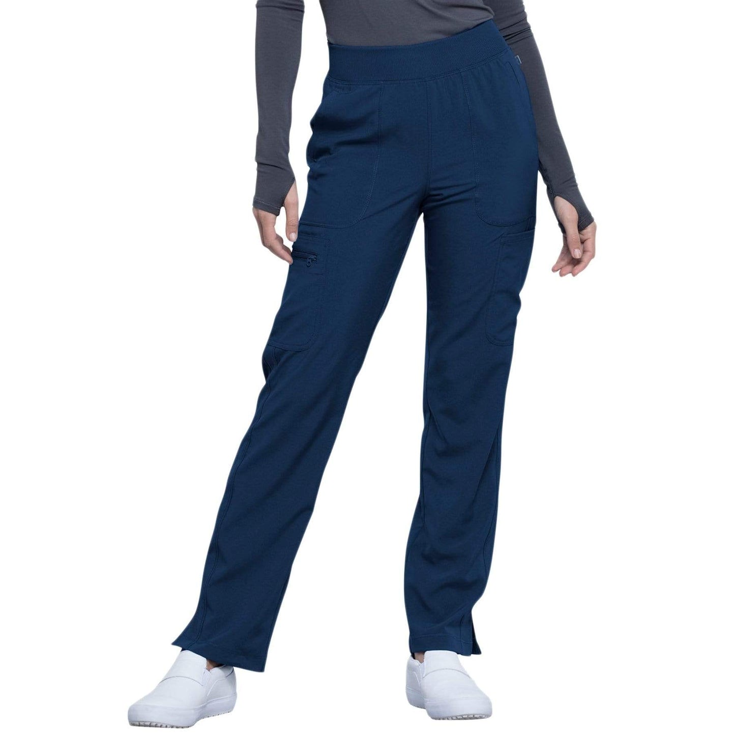 Cherokee Scrubs Pants Cherokee Infinity CK065A Scrubs Pant Women Navy Blue