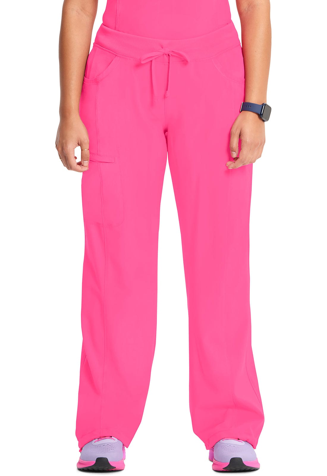 Cherokee Scrubs Pants XXS / Regular Cherokee Infinity Drawstring Pant 1123A Carmine Pink
