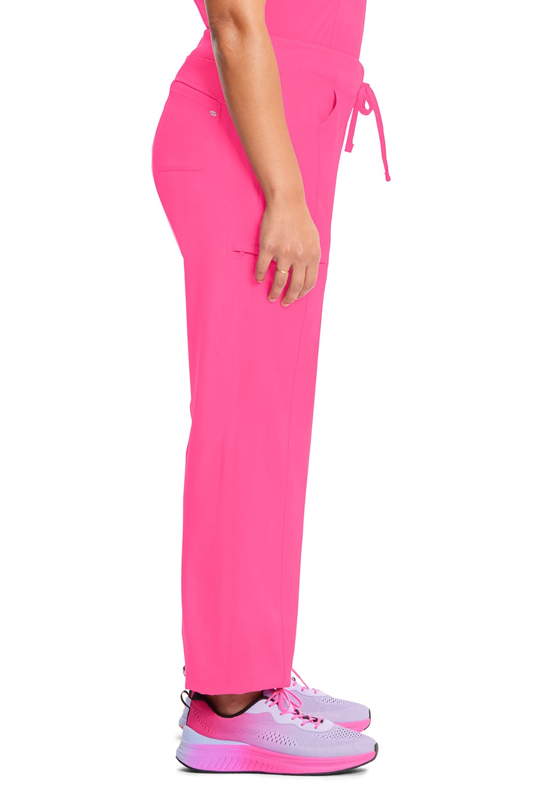 Cherokee Scrubs Pants Cherokee Infinity Drawstring Pant 1123A Carmine Pink
