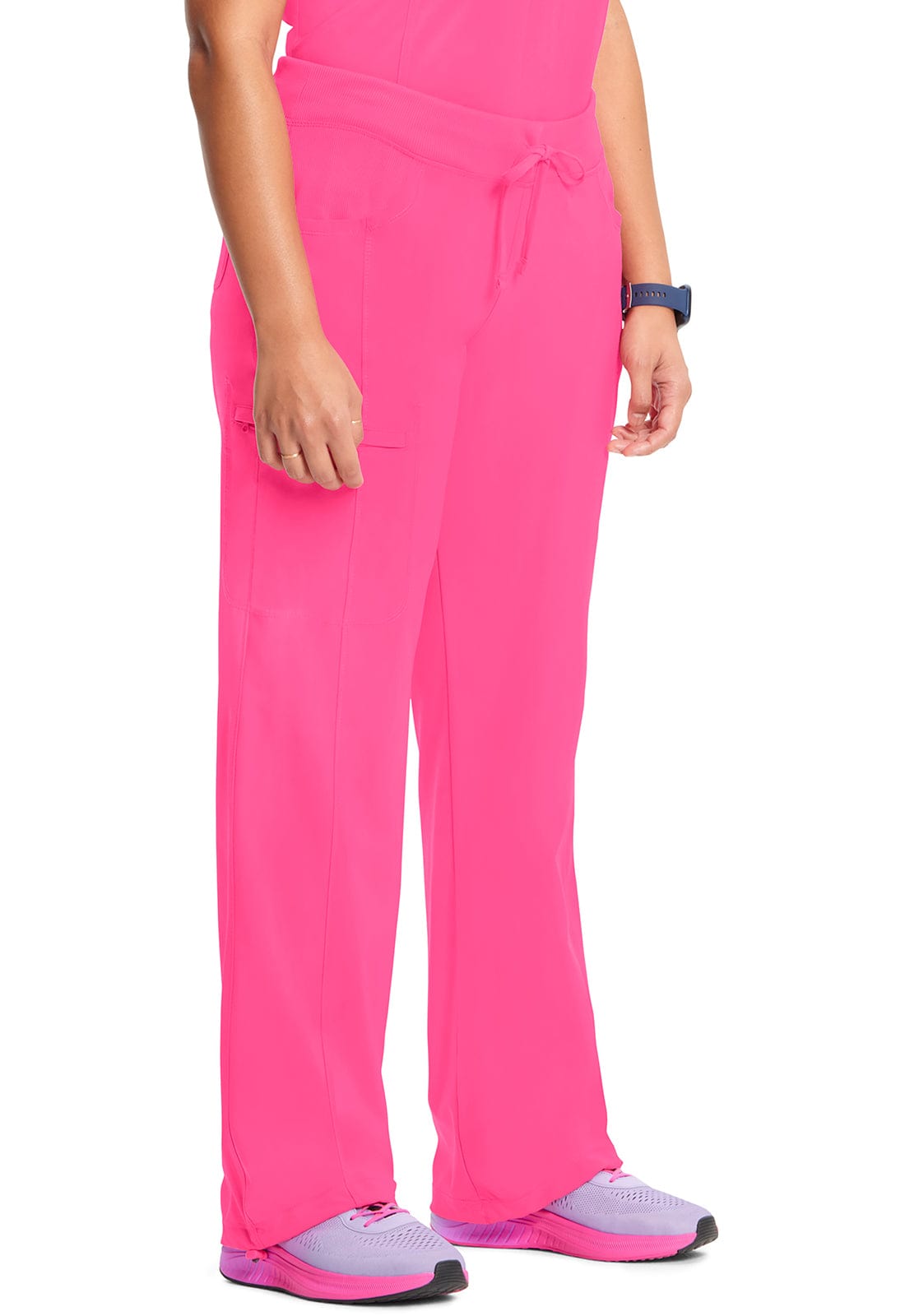 Cherokee Scrubs Pants Cherokee Infinity Drawstring Pant 1123A Carmine Pink
