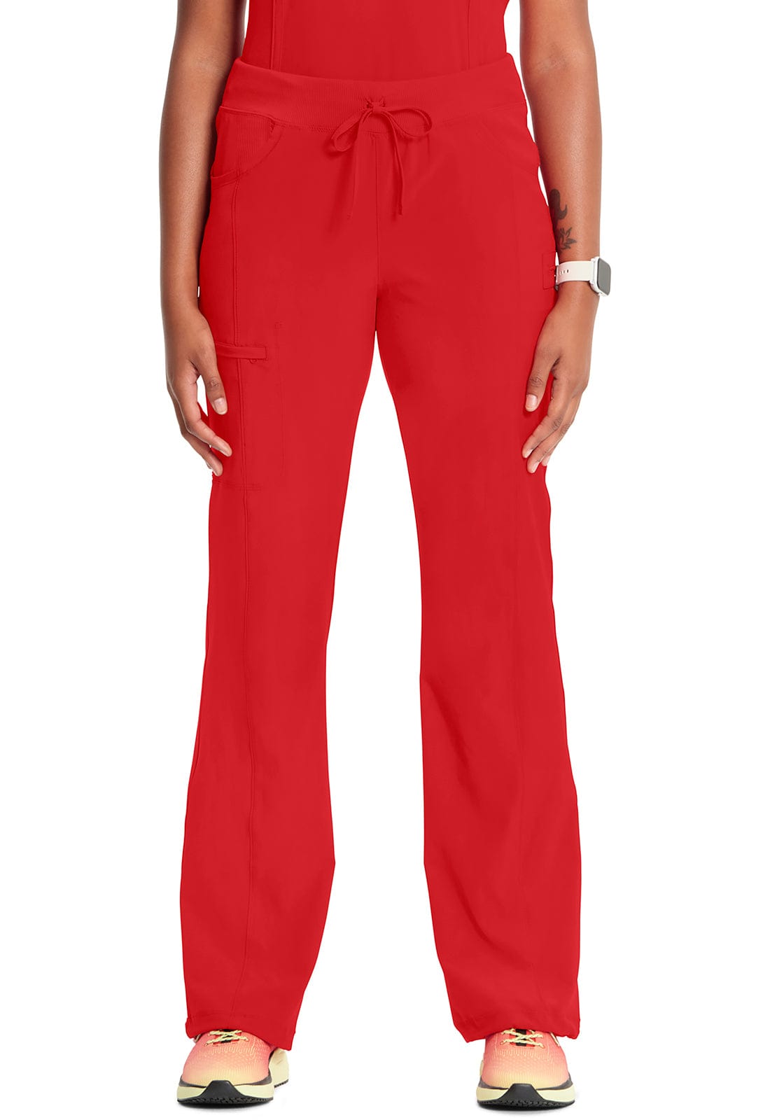 Cherokee Scrubs Pants XXS / Regular Cherokee Infinity Drawstring Pant 1123A Red