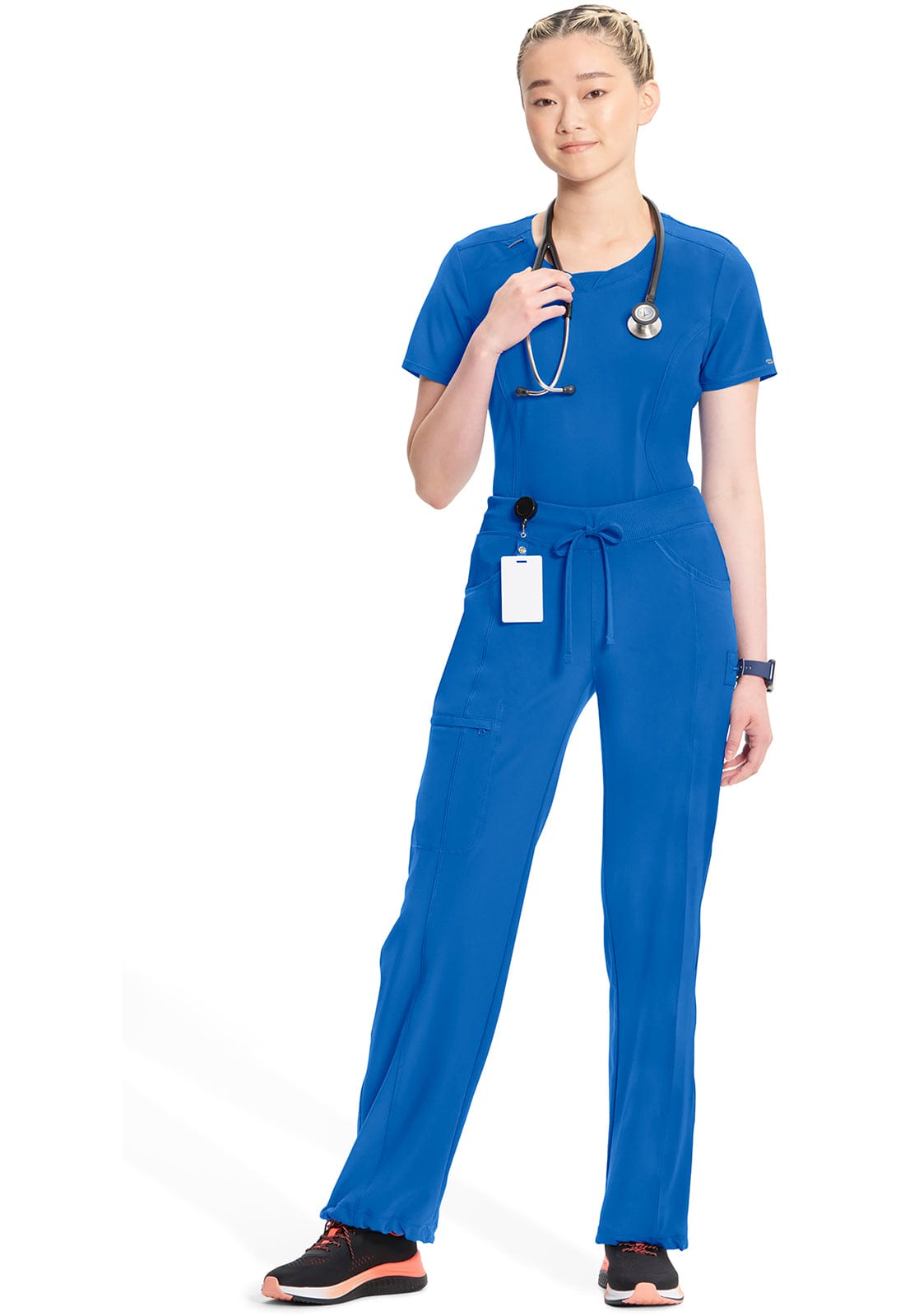Cherokee Scrubs Pants Cherokee Infinity Drawstring Pant 1123A Royal