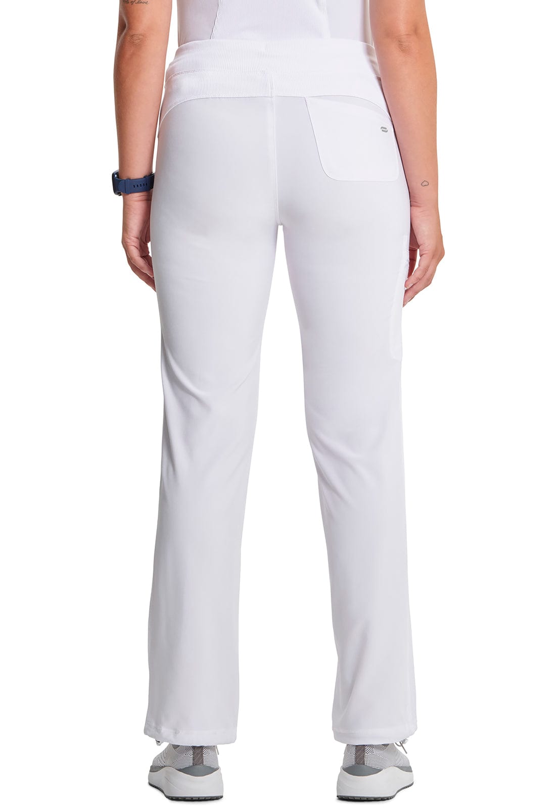 Cherokee Scrubs Pants Cherokee Infinity Drawstring Pant White