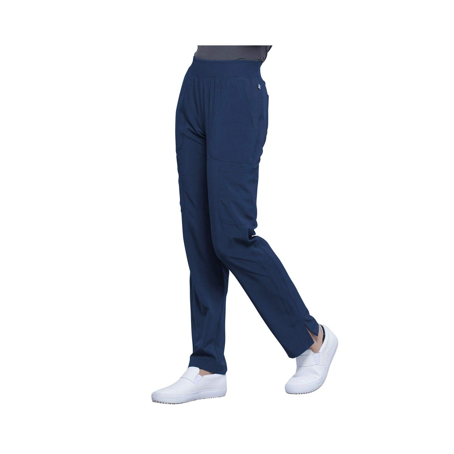 Cherokee Scrubs Pants Cherokee Infinity CK065A Scrubs Pant Women Navy Blue
