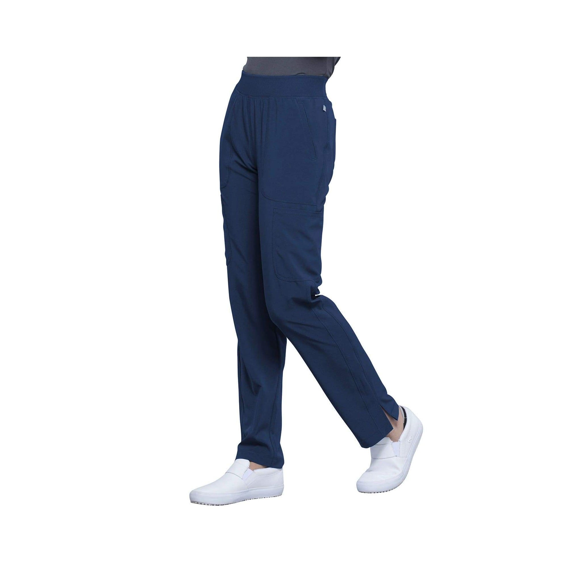 Cherokee Scrubs Pants Cherokee Infinity CK065A Scrubs Pant Women Navy Blue