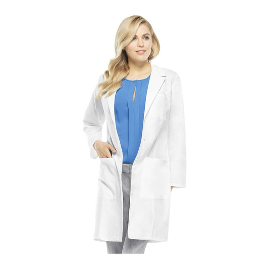 Cherokee Lab Coats Professional Whites 37" Lab Coat White