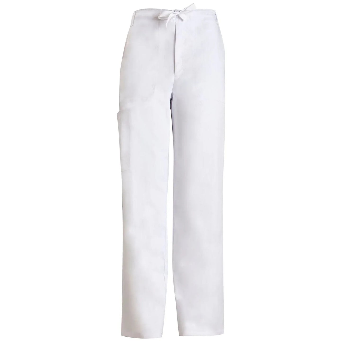Cherokee Scrubs Pants L / Regular Length Cherokee Luxe 1022 Scrubs Pants Mens Fly Front Drawstring White