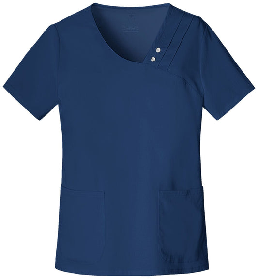 Cherokee Scrubs Top XS Cherokee Luxe 1999 Scrubs Top Womens Navy