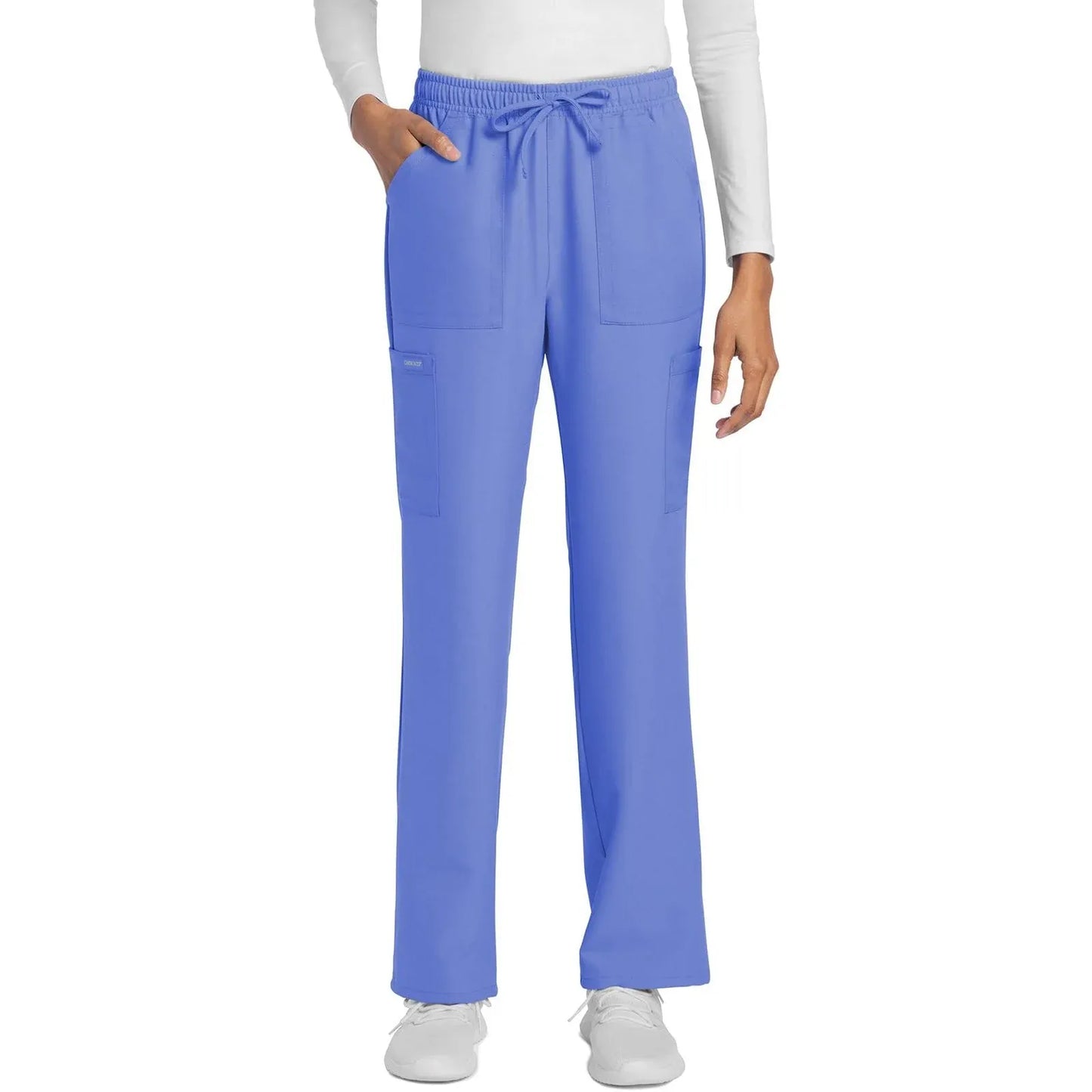 Cherokee Scrubs Pants 3XL Cherokee Originals Ultra CK272A City Straight Leg Women Scrubs Pant Ciel