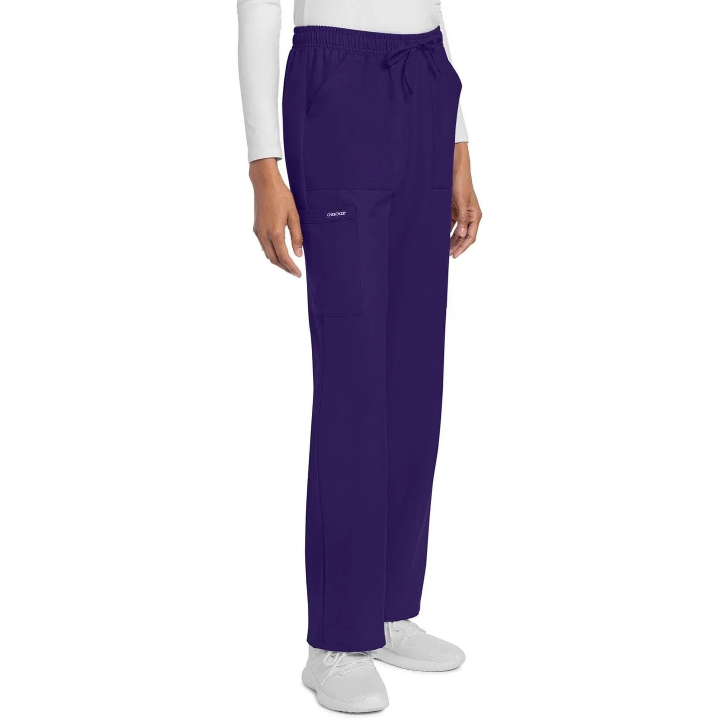 Cherokee Originals Ultra CK272A City Straight Leg Women Scrubs Pant Grape