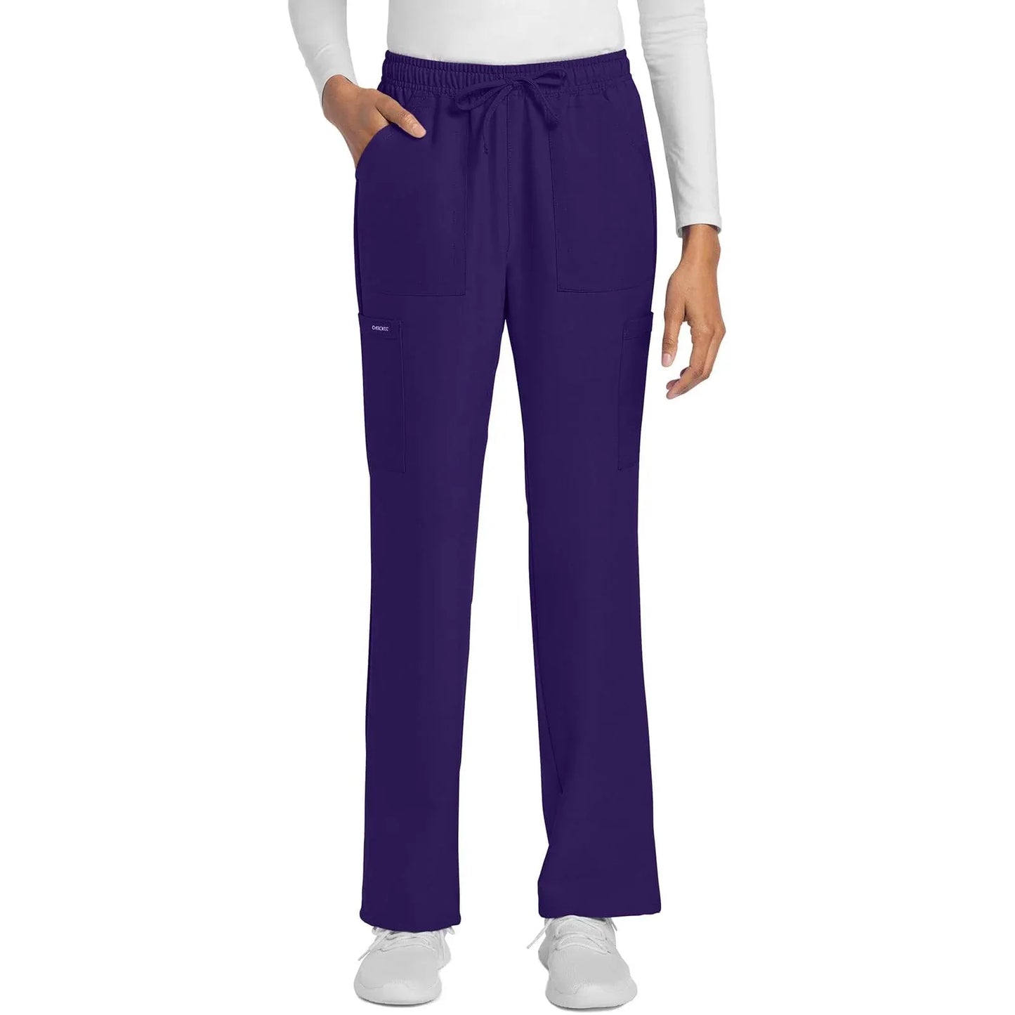 Cherokee Originals Ultra CK272A City Straight Leg Women Scrubs Pant Grape