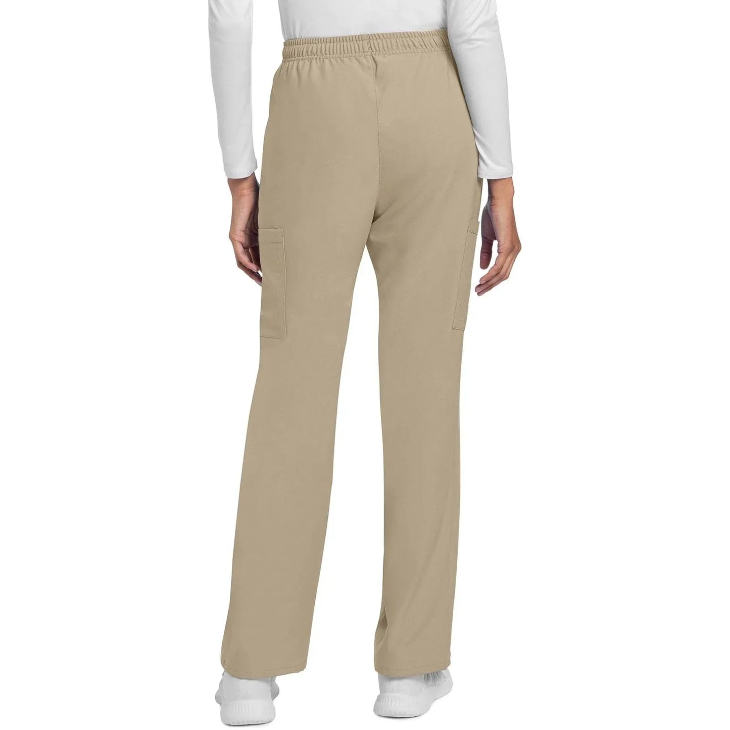 Cherokee Originals Ultra CK272A City Straight Leg Women Scrubs Pant Khaki