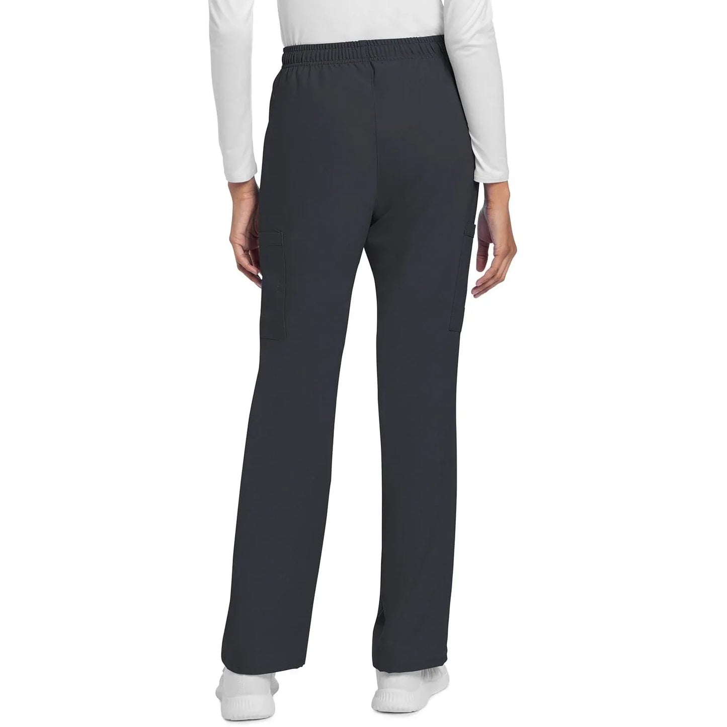 Cherokee Scrubs Pants Cherokee Originals Ultra CK272A City Straight Leg Women Scrubs Pant Pewter
