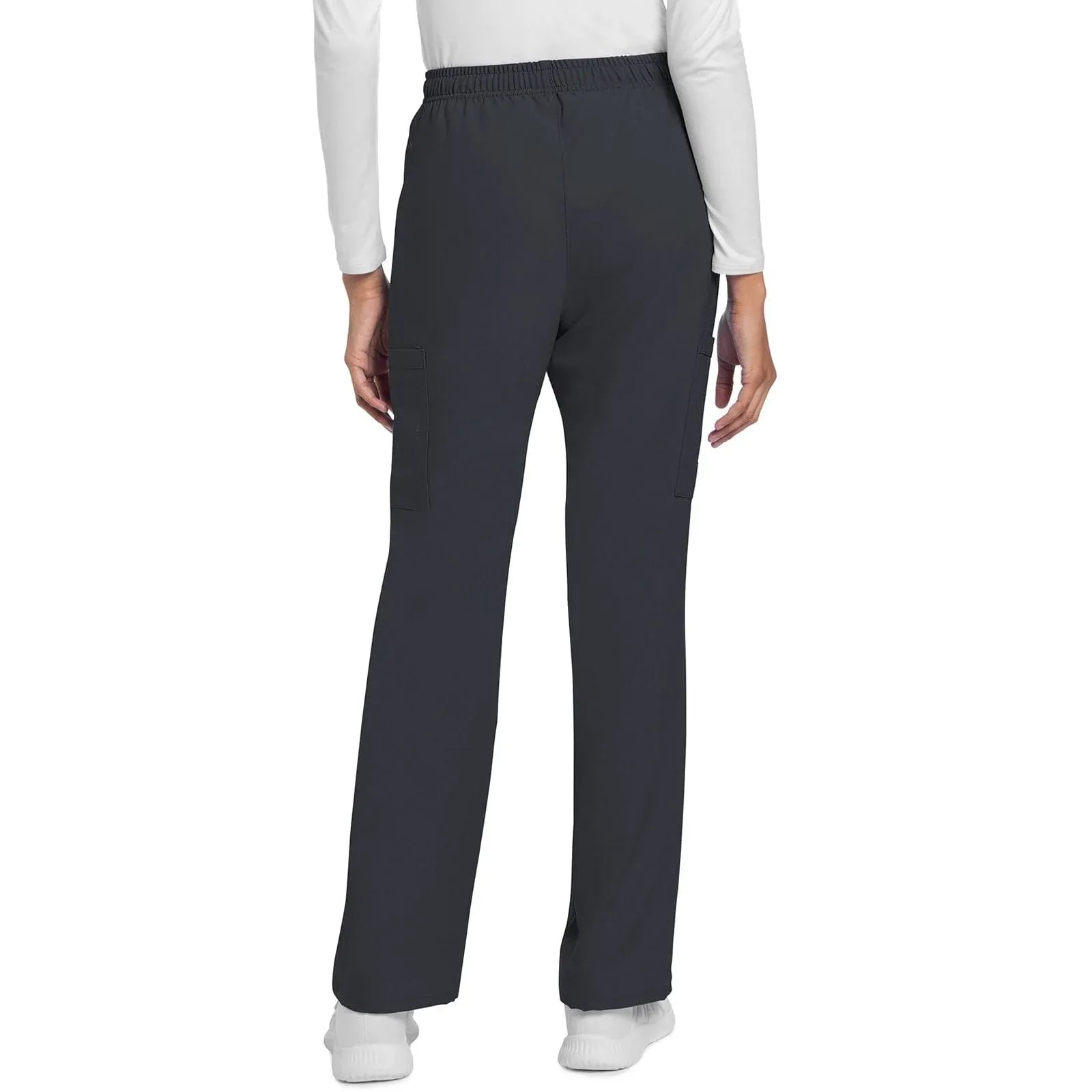 Cherokee Scrubs Pants Cherokee Originals Ultra CK272A City Straight Leg Women Scrubs Pant Pewter
