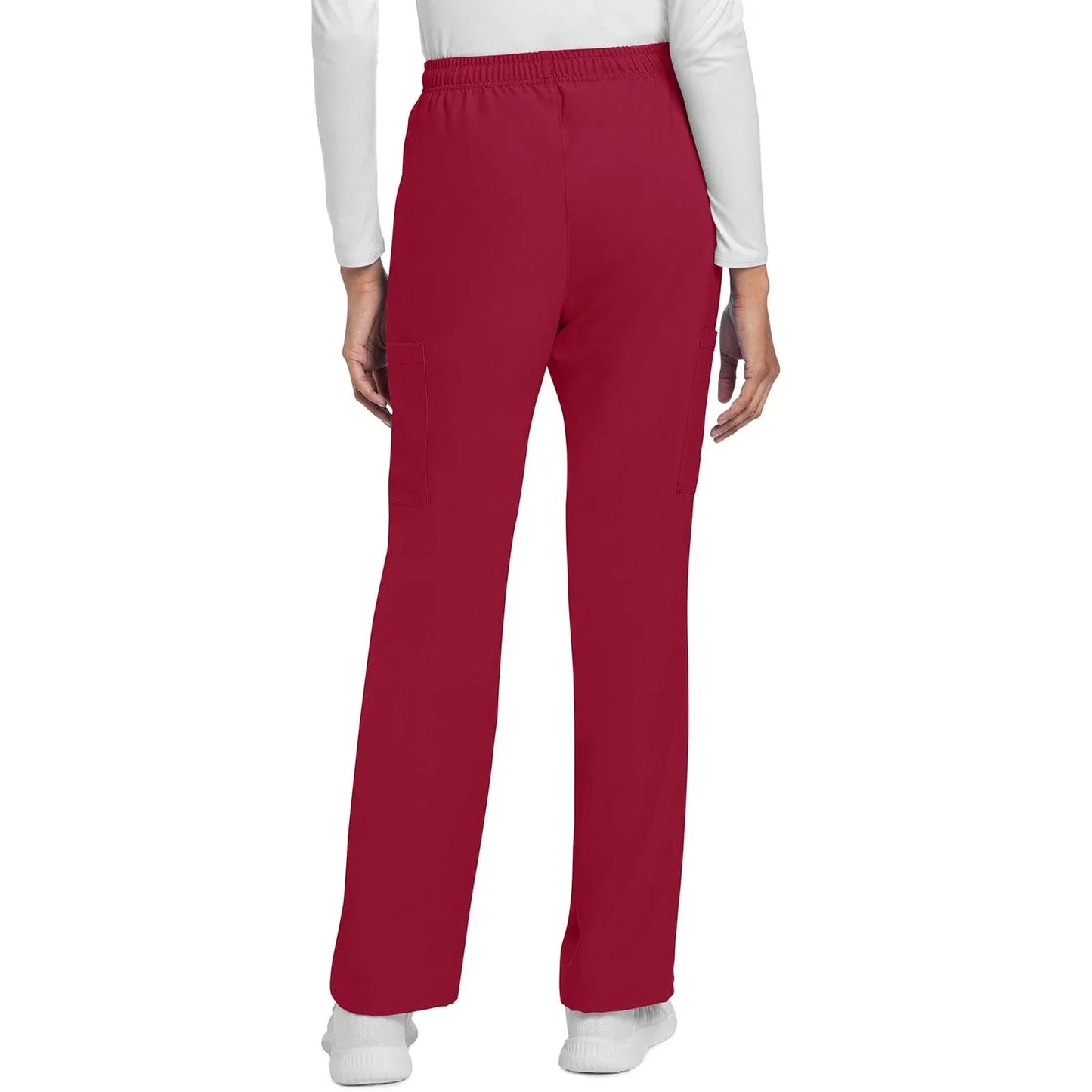 Cherokee Originals Ultra CK272A City Straight Leg Women Scrubs Pant Red