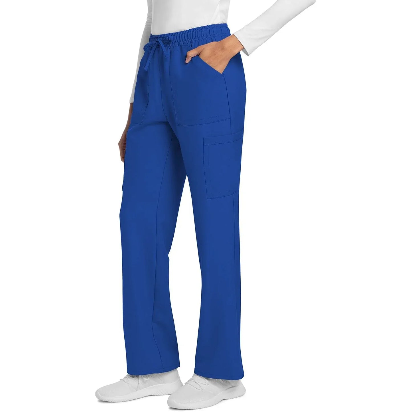 Cherokee Originals Ultra CK272A City Straight Leg Women Scrubs Pant Royal