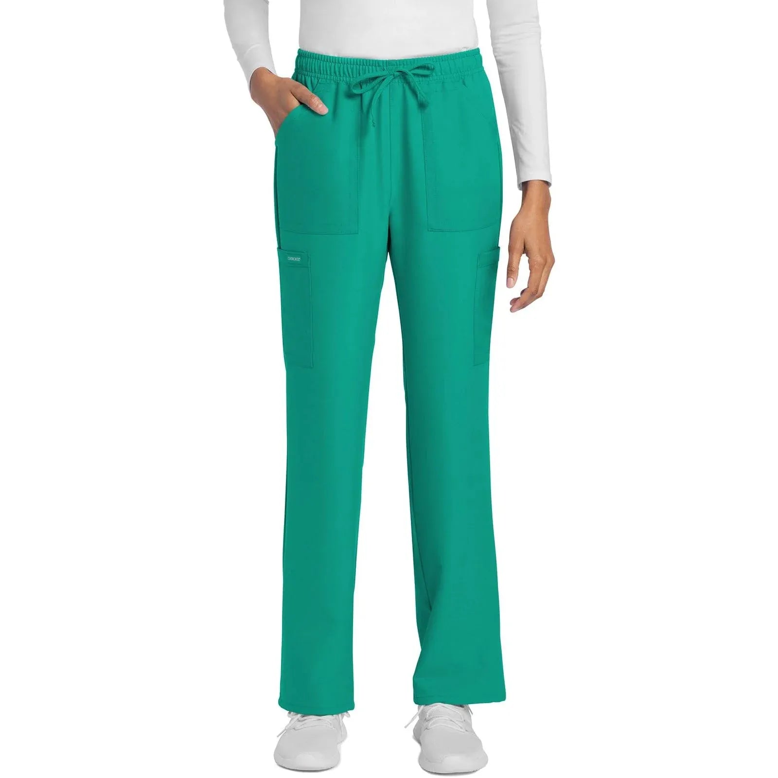 Cherokee Scrubs Pants 5XL Cherokee Originals Ultra CK272A City Straight Leg Women Scrubs Pant Teal Blue