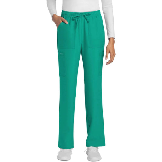 Cherokee Scrubs Pants 5XL Cherokee Originals Ultra CK272A City Straight Leg Women Scrubs Pant Teal Blue